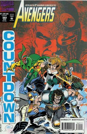 The Avengers 365 published by Marvel with cover art by Steve Epting