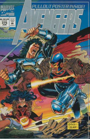 The Avengers 375CS published by Marvel with cover art by Steve Epting
