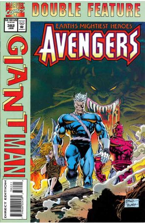 The Avengers 382A published by Marvel with cover art by Steve Epting