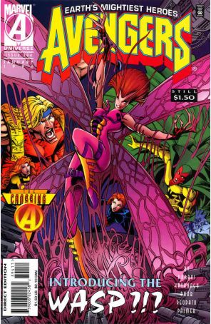 The Avengers 394 published by Marvel with cover art by Mike Deodato Jr.