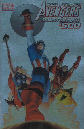 The Avengers 500A published by Marvel with cover art by John Cassaday