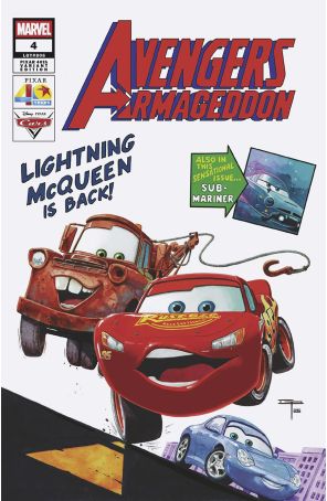 Avengers: Armageddon 4D published by Marvel with cover art by Pete Woods