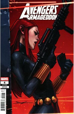 Avengers: Armageddon 4F published by Marvel with cover art by Jeehyung Lee