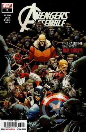 Avengers: Assemble (6th Series) 2 published by Marvel with cover art by Leinil Francis Yu