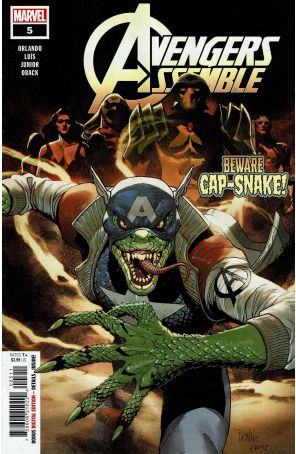Avengers: Assemble (6th Series) 5 published by Marvel with cover art by Leinil Francis Yu