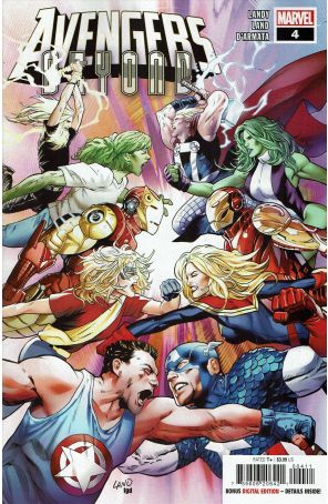 Avengers: Beyond 4 published by Marvel with cover art by Greg Land