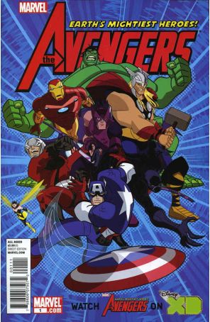Avengers: Earth's Mightiest Heroes (2nd Series) 1 published by Marvel with cover art by Dave Johnson