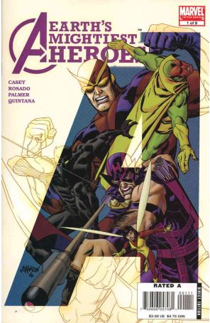 Avengers: Earth's Mightiest Heroes II 1 published by Marvel with cover art by Dave Johnson