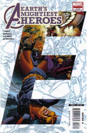 Avengers: Earth's Mightiest Heroes II 3 published by Marvel with cover art by Dave Johnson