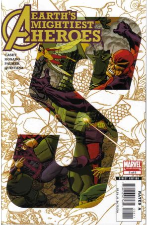 Avengers: Earth's Mightiest Heroes II 8 published by Marvel with cover art by Dave Johnson