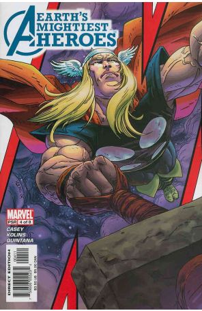 Avengers: Earth's Mightiest Heroes 4 published by Marvel with cover art by Scott Kolins