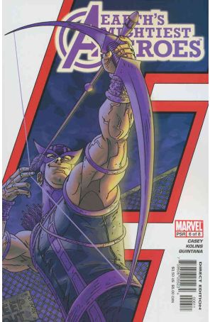 Avengers: Earth's Mightiest Heroes 6 published by Marvel with cover art by Scott Kolins