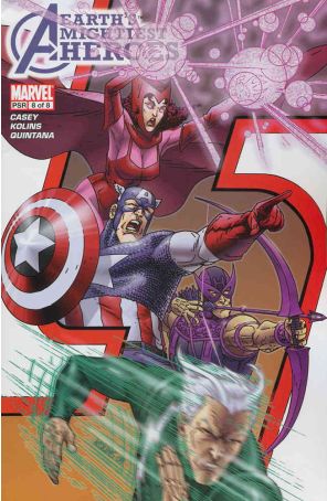 Avengers: Earth's Mightiest Heroes 8 published by Marvel with cover art by Scott Kolins