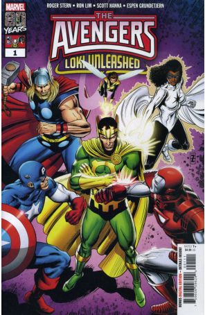 Avengers: Loki Unleashed! 1 published by Marvel with cover art by Patrick Zircher
