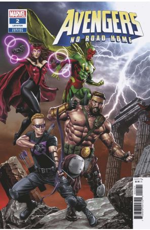 Avengers: No Road Home 2A published by Marvel with cover art by Mico Suayan