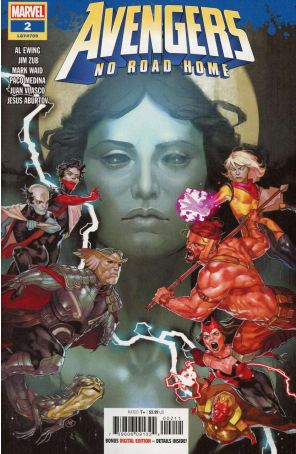 Avengers: No Road Home 2 published by Marvel with cover art by Yasmine Putri