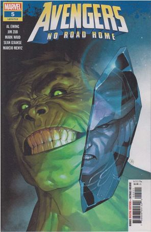 Avengers: No Road Home 5 published by Marvel with cover art by Yasmine Putri