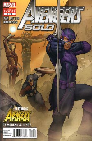 Avengers: Solo 1 published by Marvel with cover art by John Tyler Christopher