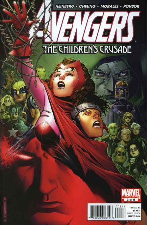 Avengers: The Children's Crusade 3 published by Marvel with cover art by Jim Cheung