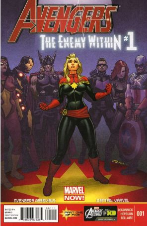 Avengers: The Enemy Within 1 published by Marvel with cover art by Joe Quinones