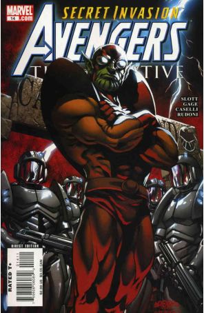 Avengers: The Initiative 14 published by Marvel with cover art by Mark Brooks
