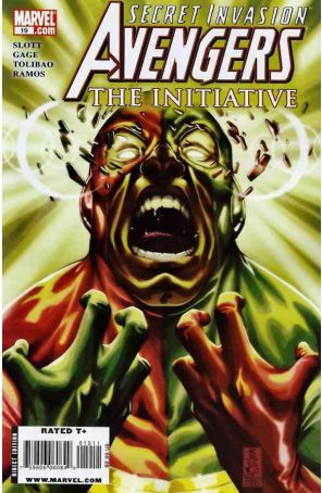 Avengers: The Initiative 19 published by Marvel with cover art by Mark Brooks