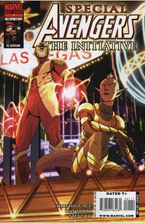 Avengers: The Initiative Special 1 published by Marvel with cover art by Steve Uy