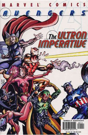 Avengers: The Ultron Imperative 1 published by Marvel with cover art by Barry Windsor-Smith