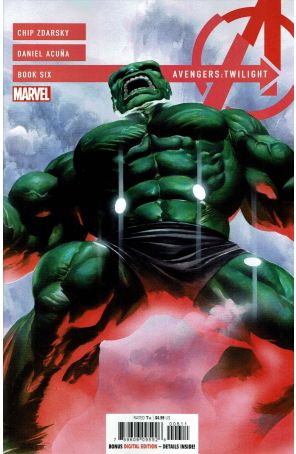 Avengers: Twilight 6 published by Marvel with cover art by Alex Ross
