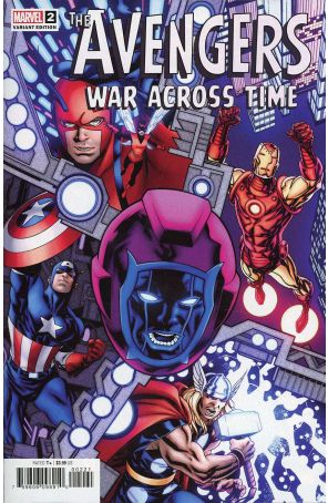 Avengers: War Across Time 2A published by Marvel with cover art by Leinil Francis Yu