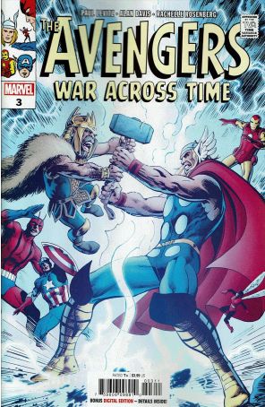 Avengers: War Across Time 3 published by Marvel with cover art by Alan Davis