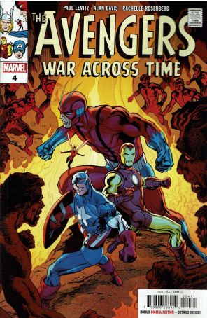 Avengers: War Across Time 4 published by Marvel with cover art by Christopher Allen