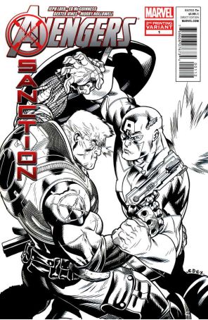 Avengers: X-Sanction 1A (2nd) published by Marvel with cover art by Ed McGuinness