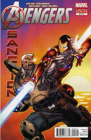 Avengers: X-Sanction 2 published by Marvel with cover art by Ed McGuinness