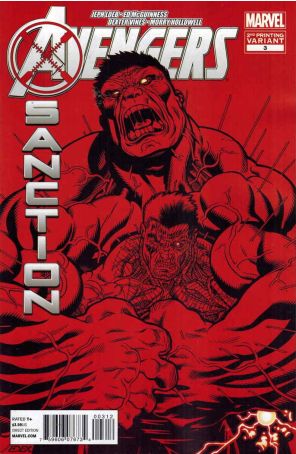 Avengers: X-Sanction 3 (2nd) published by Marvel with cover art by Ed McGuinness