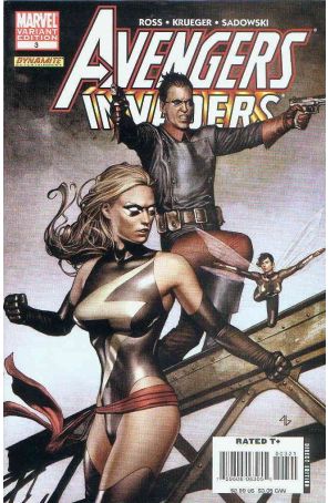Avengers/Invaders 3A published by Marvel with cover art by Adi Granov