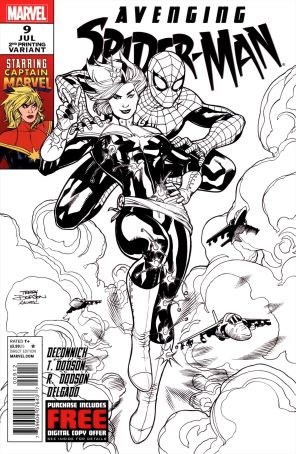 Avenging Spider-Man 9 (2nd) published by Marvel with cover art by Terry Dodson
