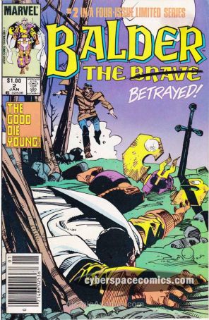 Balder the Brave (Canadian Edition) 2 published by Marvel with cover art by Walt Simonson