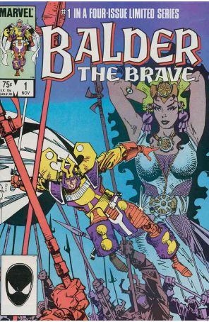 Balder the Brave 1 published by Marvel with cover art by Walt Simonson