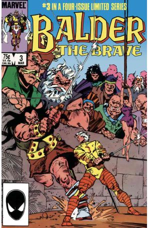 Balder the Brave 3 published by Marvel with cover art by Walt Simonson