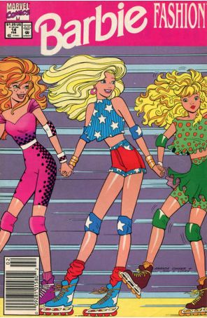 Barbie Fashion 14 (Newsstand) published by Marvel with cover art by Amanda Conner