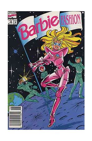 Barbie Fashion 18 (Newsstand) published by Marvel with cover art by Amanda Conner