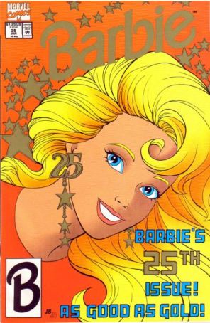 Barbie 25 published by Marvel