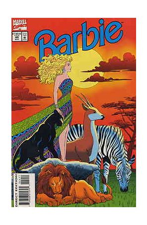 Barbie 44 published by Marvel with cover art by Amanda Conner