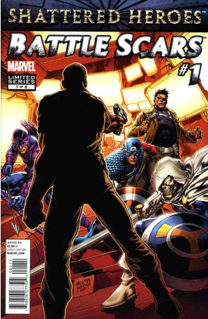 Battle Scars 1 published by Marvel with cover art by Carlo Pagulayan