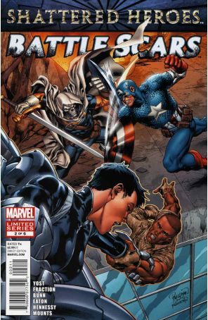 Battle Scars 2 published by Marvel with cover art by Carlo Pagulayan