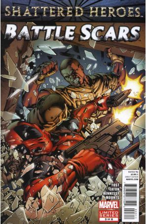 Battle Scars 3 published by Marvel with cover art by Carlo Pagulayan
