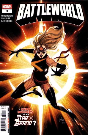 Battleworld 3 published by Marvel with cover art by Leinil Francis Yu
