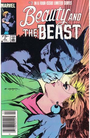 Beauty and the Beast (Marvel) 2 (Newsstand) published by Marvel with cover art by Bill Sienkiewicz