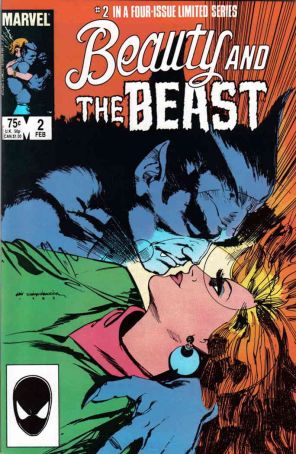 Beauty and the Beast (Marvel) 2 published by Marvel with cover art by Bill Sienkiewicz